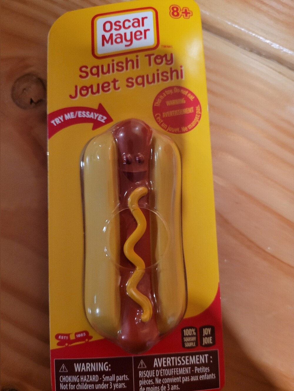 Viral- Oscar Meyer Hot Dog Squishi Toy